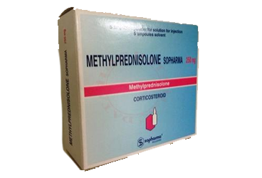 METHYLPREDNISOLONE SOPHARMA 250 MG ENJEKSIYONLUK SOLUSYON HAZIRLAMAK ICIN LIYOFILIZE TOZ ICEREN AMP.+ENJEKSIYONLUK SU ICEREN 5 AMPUL